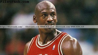 File tranh trang trí buc anh cua NBA Jordan 153 (file gốc)