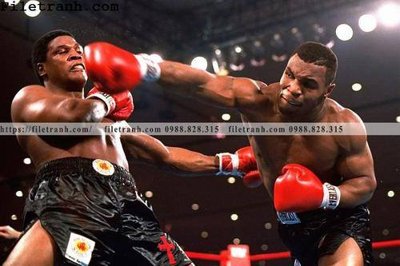 Download file gốc buc anh cua nha vo dich quyen anh Ali Tyson 101 (in mica) logo