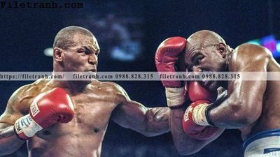 Tải file buc anh cua nha vo dich quyen anh Ali Tyson 106 (gốc) làm tranh treo tường