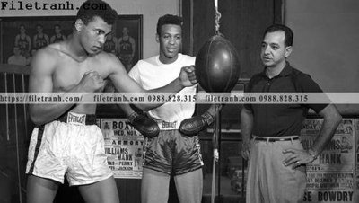 File gốc buc anh cua nha vo dich quyen anh Ali Tyson 204 (in mica) làm bảng hiệu