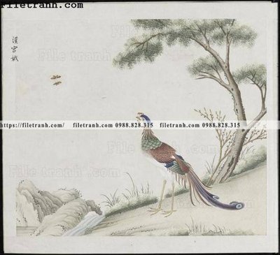 Tải file buc anh hoa co chim muong mau sac nhe nhang 138 (gốc) làm file quảng cáo