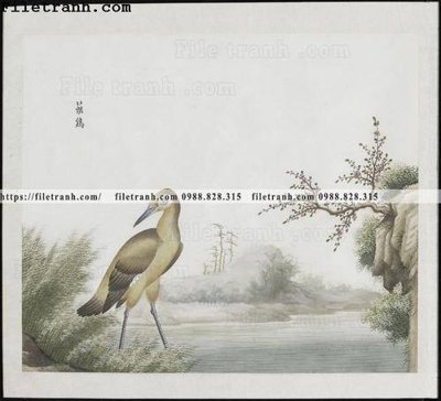 File in lụa buc anh hoa co chim muong mau sac nhe nhang 152 (chất lượng cao) buc anh hoa co chim muong mau sac nhe nhang 152