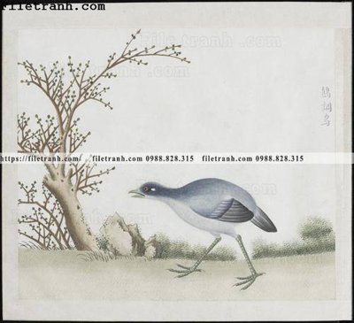 File ảnh buc anh hoa co chim muong mau sac nhe nhang 156 (gốc) in standee