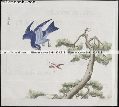 File tranh gốc buc anh hoa co chim muong mau sac nhe nhang 206 chủ đề hiện đại