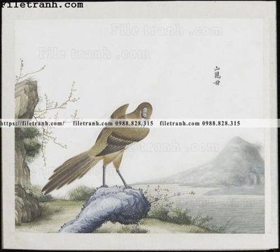 File gốc buc anh hoa co chim muong mau sac nhe nhang 242 (in 3D) nghệ thuật