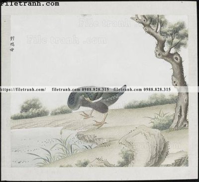 File tranh in mica buc anh hoa co chim muong mau sac nhe nhang 249 (độ phân giải cao)