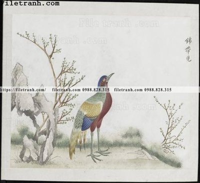 File tranh buc anh hoa co chim muong mau sac nhe nhang 317 (gốc) chủ đề thành phố