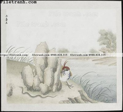 File gốc buc anh hoa co chim muong mau sac nhe nhang 323 (chủ đề hiện đại) trang trí