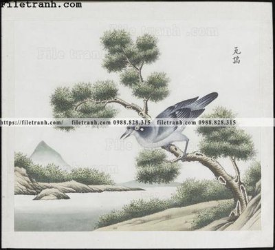 Tải file buc anh hoa co chim muong mau sac nhe nhang 347 (gốc) làm file tranh quảng cáo