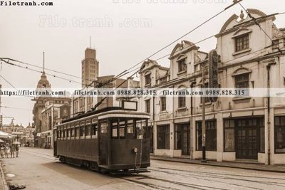 File gốc buc anh hoai co ve Thuong Hai 505 (in mica) làm quà tặng