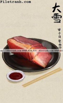 Download file gốc buc anh mon an dan gian thuat ngu mat troi 104 (in mica) trong suốt