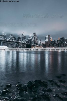 File tranh buc anh thanh pho doc 508 (ảnh gốc) cho in ấn kỹ thuật số