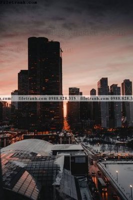 Download file tranh buc anh thanh pho doc 526 (file gốc PSD)