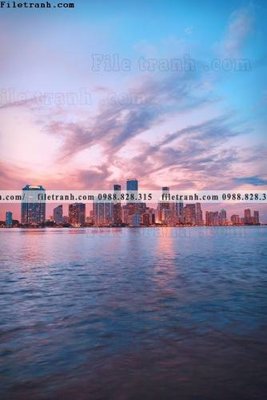 File tranh gốc buc anh thanh pho doc 547 (sắc nét từng chi tiết)