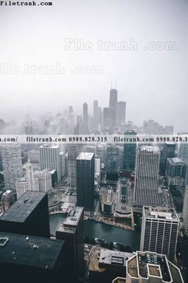 File gốc buc anh thanh pho doc 551 (in tráng gương) nghệ thuật