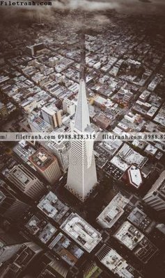 File gốc buc anh thanh pho doc 556 (in tráng gương) sang trọng