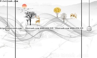 File in lụa buc anh tuong nen nai sung tam phong cach Trung Quoc 239 (phong cảnh) buc anh tuong nen nai sung tam phong cach Trung Quoc 239