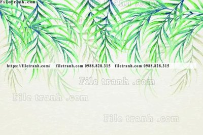 Ảnh gốc file in lụa buc anh ve la rung cay nhiet doi chau Au co dien106 chi tiết