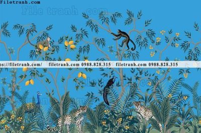 File in ấn cao cấp buc anh ve la rung cay nhiet doi chau Au co dien127 (file gốc)