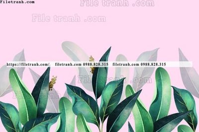 File tranh buc anh ve la rung cay nhiet doi chau Au co dien134 (gốc) chủ đề trẻ em