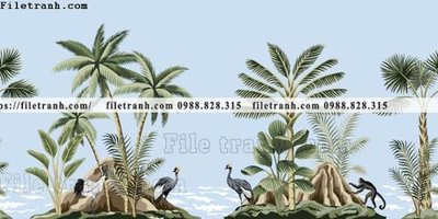 Tải file gốc buc anh ve la rung cay nhiet doi chau Au co dien147 (in tráng gương) 3DFile gốc buc anh ve la rung cay nhiet doi chau Au co dien147 (sẵn sàng in) chất lượng cao