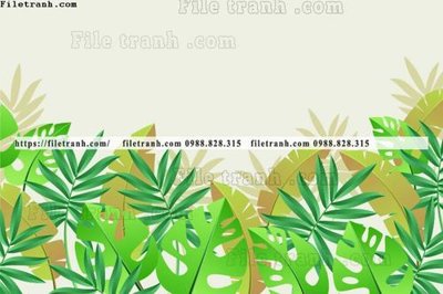 Hình ảnh gốc buc anh ve la rung cay nhiet doi chau Au co dien174 (để in khổ lớn)