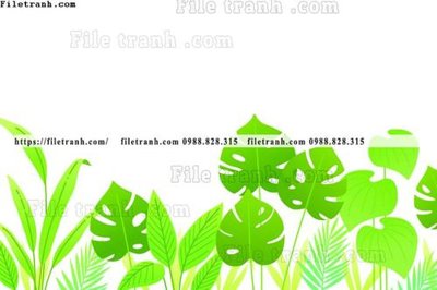 File tranh buc anh ve la rung cay nhiet doi chau Au co dien176 (gốc) chủ đề thiên nhiên