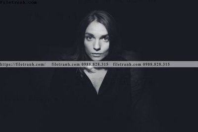 File tranh buc anh ve nguoi 511 (bản gốc) in lụa dán tường