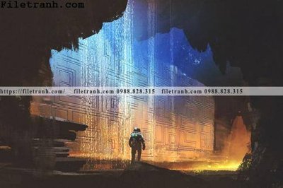 File gốc buc anh ve phi hanh gia khoa hoc vien tuong 116 (trang trí) phòng ngủ