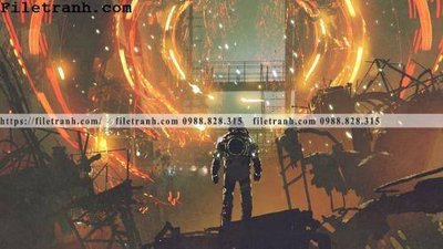 Tải file buc anh ve phi hanh gia khoa hoc vien tuong 120 (gốc) chủ đề hoa sen