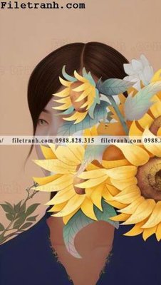 File gốc buc anh ve phu nu truu tuong cua Morandi 131 (phong cách) tối giản