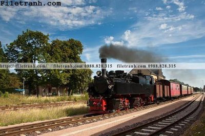 File ảnh buc anh ve tau hoi nuoc 126 (gốc) cho trang trí nhà hàng