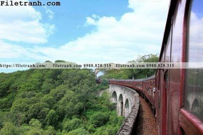 Ảnh gốc buc anh ve tau hoi nuoc 187 (nét căng) in mica