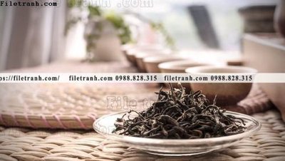 File tranh in trần 3D buc anh ve van hoa tra dao Trung Quoc 101 (ảnh gốc)