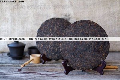 File in mica buc anh ve van hoa tra dao Trung Quoc 107 (bản gốc) sắc sảo