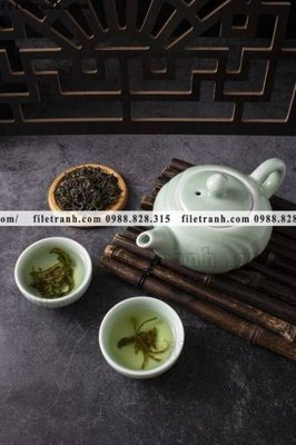 Mua file tranh gốc buc anh ve van hoa tra dao Trung Quoc 123 tại Filetranh.com