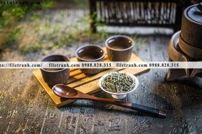 File tranh quảng cáo buc anh ve van hoa tra dao Trung Quoc 136 (file gốc) chuyên nghiệp