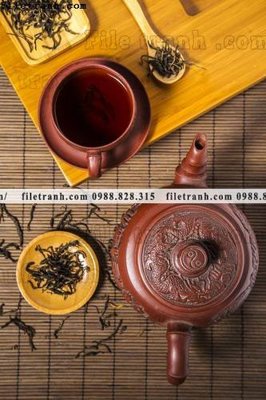 File gốc buc anh ve van hoa tra dao Trung Quoc 220 (trang trí) phòng ngủ