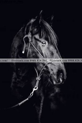 File gốc buc tranh 1 con ngua son dau dep 514 (vector) cho in ấn