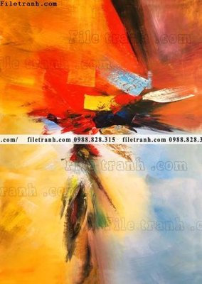 Tải file buc tranh Thien truu tuong moi cua Trung Quoc 630 (ảnh gốc) in tranh kính