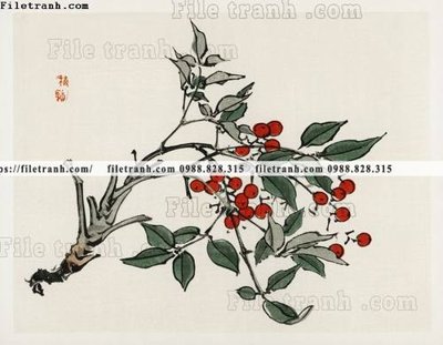 File tranh gốc buc tranh co Nhat Ban 113 (sắc nét từng chi tiết)