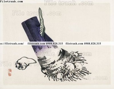 File in ấn chuyên nghiệp buc tranh co Nhat Ban 124 (file gốc)