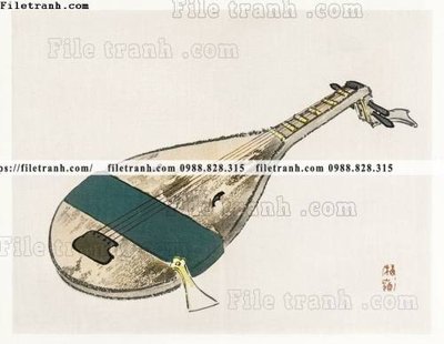 File gốc buc tranh co Nhat Ban 126 (in mica) trang trí