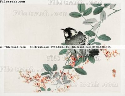 File PSD buc tranh co Nhat Ban 135 (gốc) nhiều lớp (multi-layer)