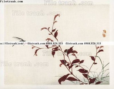 Download file gốc buc tranh co Nhat Ban 182 (in mica) trang trí