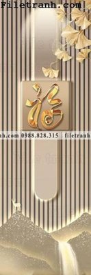 Hình ảnh file gốc buc tranh den long loi vao phong cach Trung Hoa 102 cho in UV