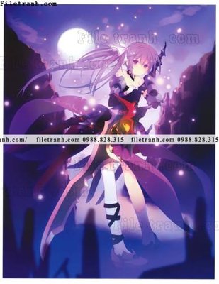 File PSD buc tranh doc anime nu hai chieu Nhat Ban 105 (nguyên bản) cho thiết kế