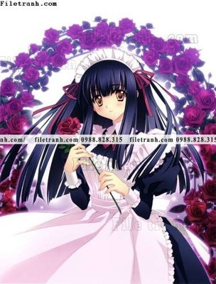 File in ấn buc tranh doc anime nu hai chieu Nhat Ban 111 (bản gốc) từ file gốc