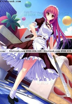 Download file gốc buc tranh doc anime nu hai chieu Nhat Ban 133 (in mica) 3D