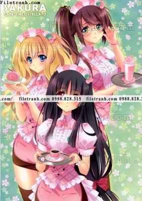 File gốc buc tranh doc anime nu hai chieu Nhat Ban 139 (in ấn) màu sắc trung thực